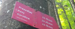 Opozorilo: pazljivo in po navodilih po Kamniški Beli