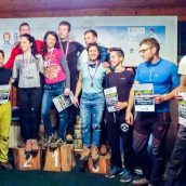 Domžalsko obarvan uvod v novo sezono slovensko-hrvaško-srbskega pokala v lednem plezanju