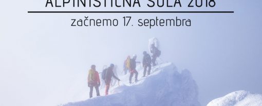 Alpinistična šola AO PD DOmžale 2018