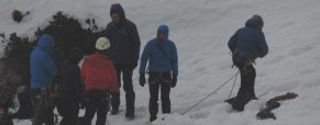 Izpit Alpinistične šole iz zimske tehnike